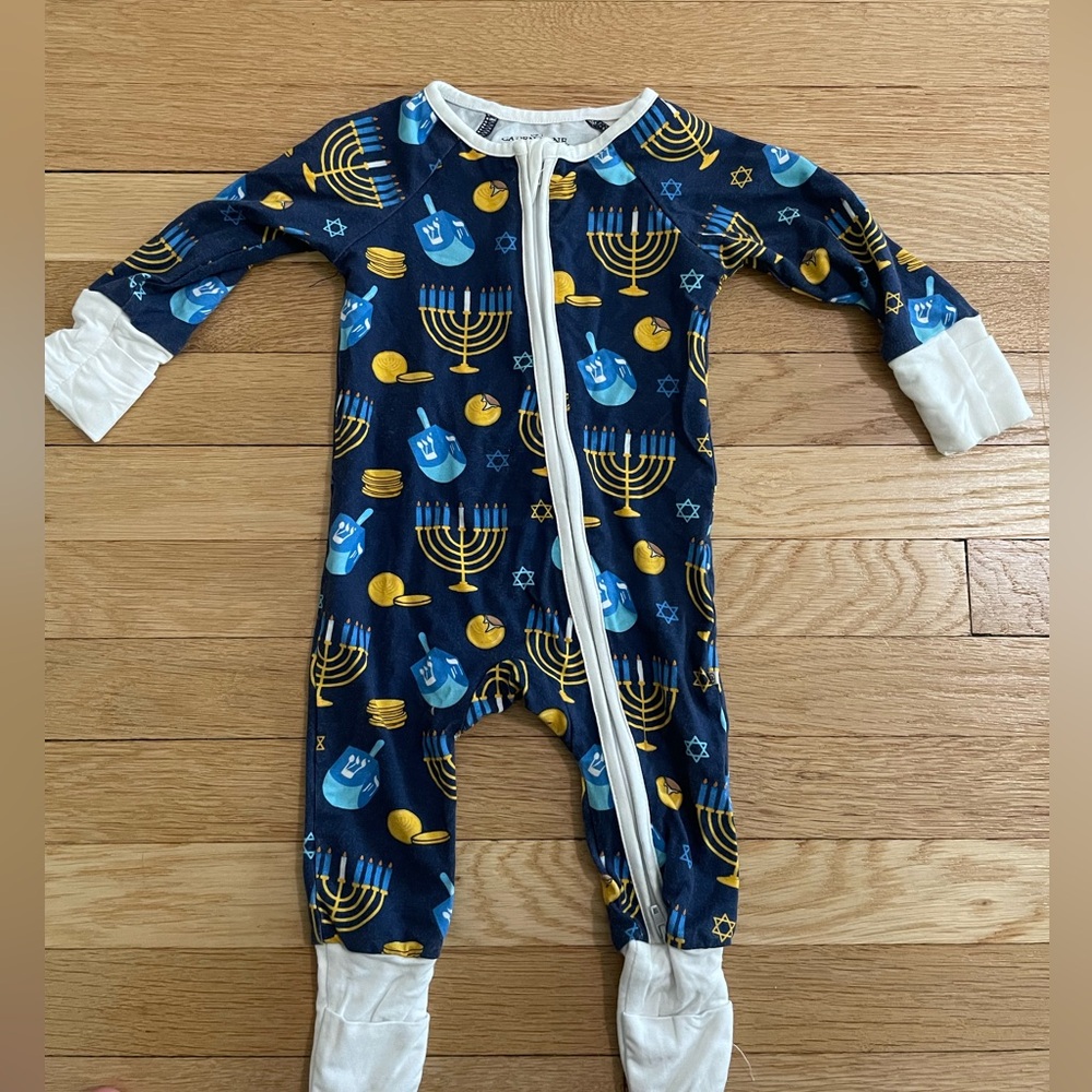 Caden Lane inside 0-3 months Hanukkah